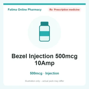 Bezel Injection 500mcg 10Amp
