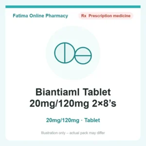 Biantiaml Tablet 20mg/120mg 2×8’s