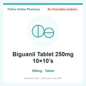Biguanil Tablet 250mg 10×10’s