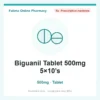 Biguanil Tablet 500mg 5×10’s