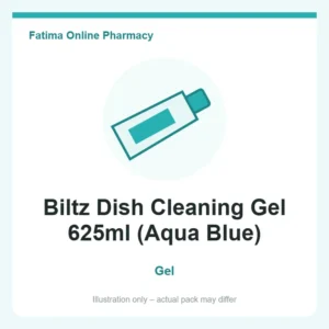Biltz Dish Cleaning Gel 625ml (Aqua Blue)