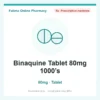 Binaquine Tablet 80mg 1000’s