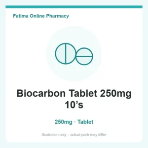 Biocarbon Tablet 250mg 10’s