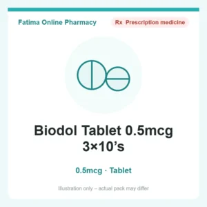 Biodol Tablet 0.5mcg 3×10’s