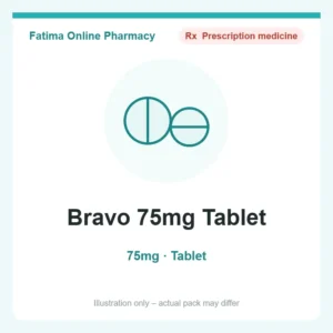 Bravo 75mg Tablet