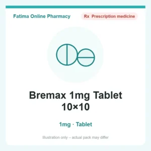 Bremax 1mg Tablet 10×10