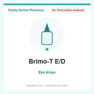 Brimo-T E/D – eye drops