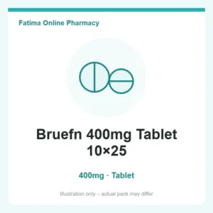 Bruefn 400mg Tablet 10×25
