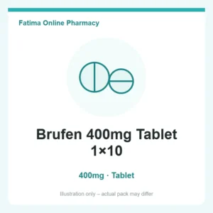 Brufen 400mg Tablet 1×10