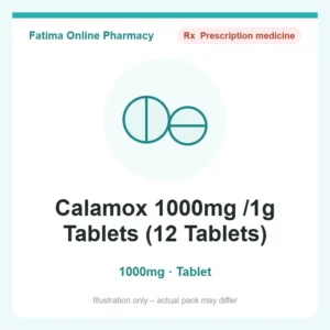 Calamox 1000mg /1g Tablets (12 Tablets)