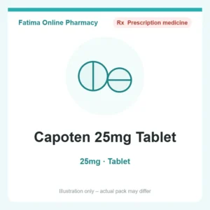 Capoten 25mg Tablet