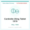 Cardiolite 25mg Tablet 1X10