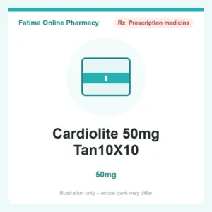 Cardiolite 50mg Tan10X10