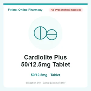 Cardiolite Plus 50/12.5mg Tablet