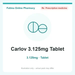 Carlov 3.125mg Tablet
