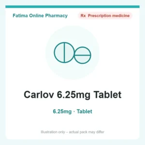 Carlov 6.25mg Tablet