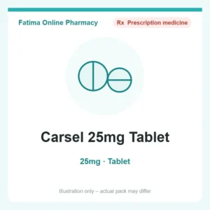 Carsel 25mg Tablet