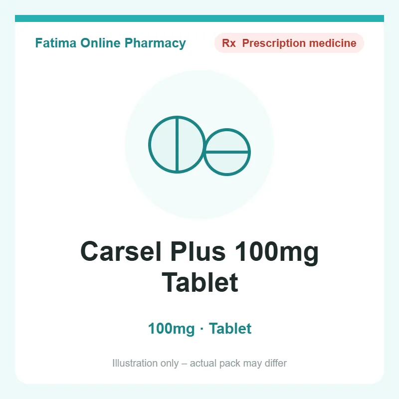 carsel plus 100mg tablet Carsel Plus 100mg Tablet