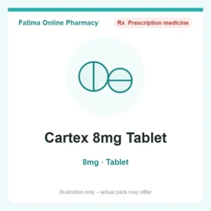 Cartex 8mg Tablet