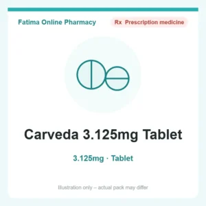 Carveda 3.125mg Tablet