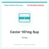 Ceclor 187mg Sup