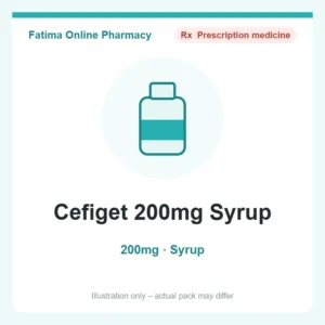 Cefiget 200mg Syrup