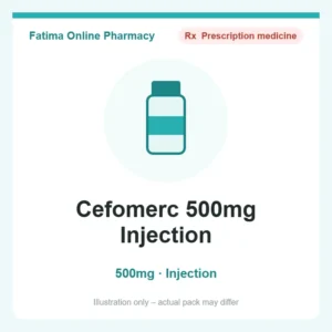 Cefomerc 500mg Injection