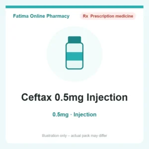 Ceftax 0.5mg Injection