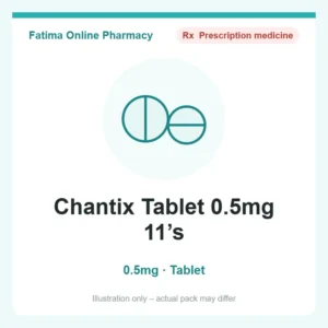 Chantix Tablet 0.5mg 11’s