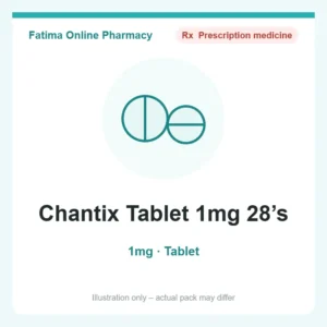 Chantix Tablet 1mg 28’s