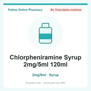 Chlorpheniramine Syrup 2mg/5ml 120ml
