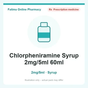 Chlorpheniramine Syrup 2mg/5ml 60ml