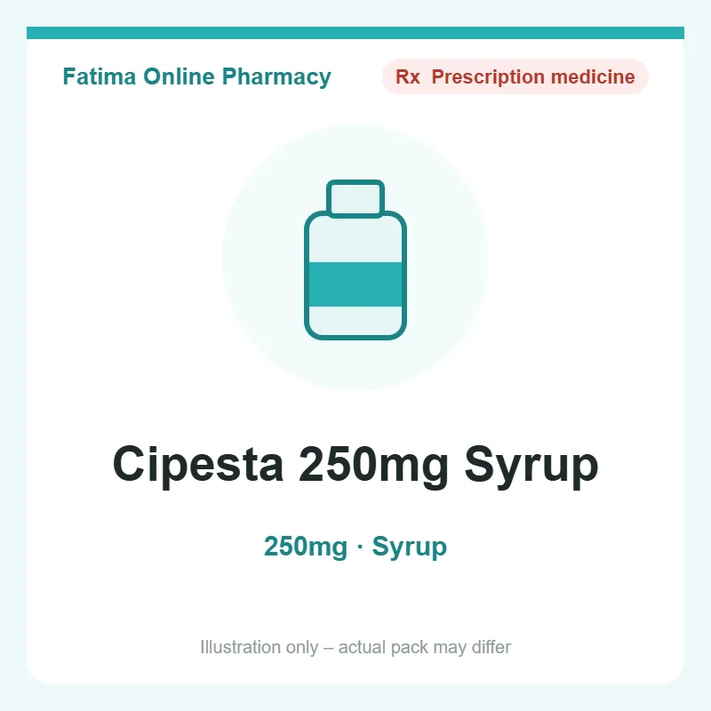 cipesta 250mg syp Cipesta 250mg Syrup