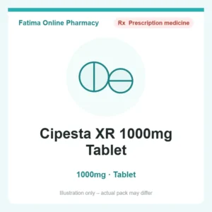 Cipesta XR 1000mg Tablet