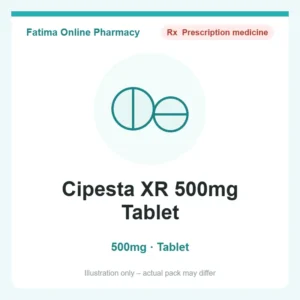 Cipesta XR 500mg Tablet