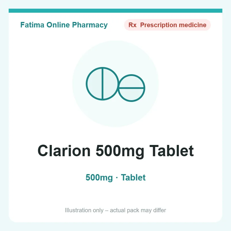 clarion 500mg tablet Clarion 500mg Tablet