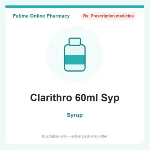 Clarithro 60ml Syp – syrup
