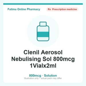 Clenil Aerosol Nebulising Sol 800mcg 1Vialx2ml – solution