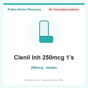Clenil Inh 250mcg 1’s – inhaler