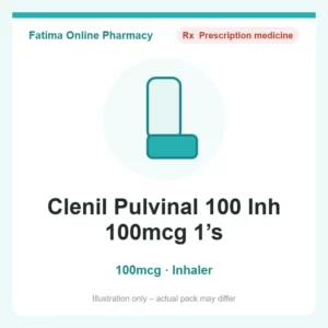 Clenil Pulvinal 100 Inh 100mcg 1’s – inhaler