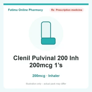 Clenil Pulvinal 200 Inh 200mcg 1’s – inhaler