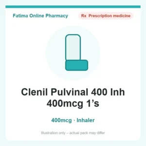 Clenil Pulvinal 400 Inh 400mcg 1’s – inhaler