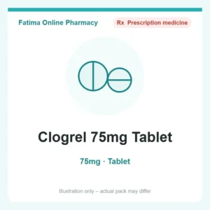 Clogrel 75mg Tablet