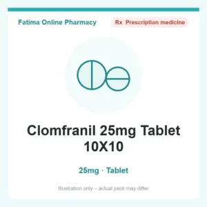 Clomfranil 25mg Tablet 10X10