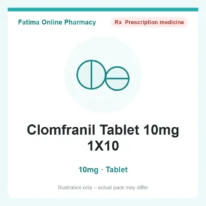 Clomfranil Tablet 10mg 1X10