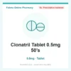 Clonatril Tablet 0.5mg 50’s