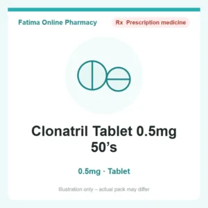 Clonatril Tablet 0.5mg 50’s
