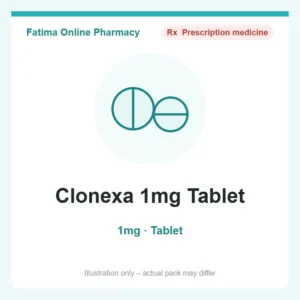 Clonexa 1mg Tablet