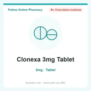 Clonexa 3mg Tablet