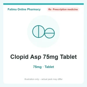 Clopid Asp 75mg Tablet